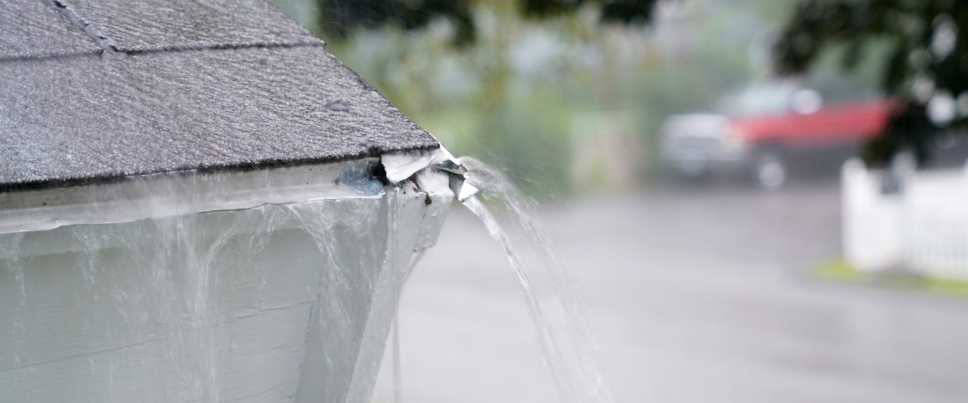 Can rain destroy a roof?