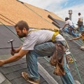 What happens if it rains before roof is finished?